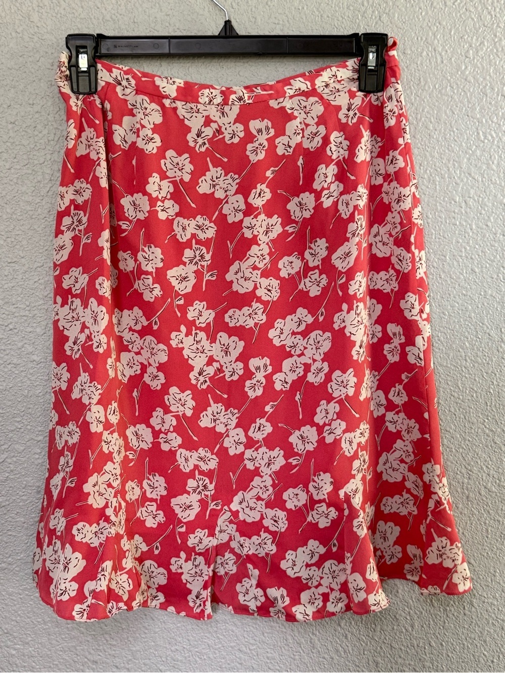 Floral Silk Skirt Size 10